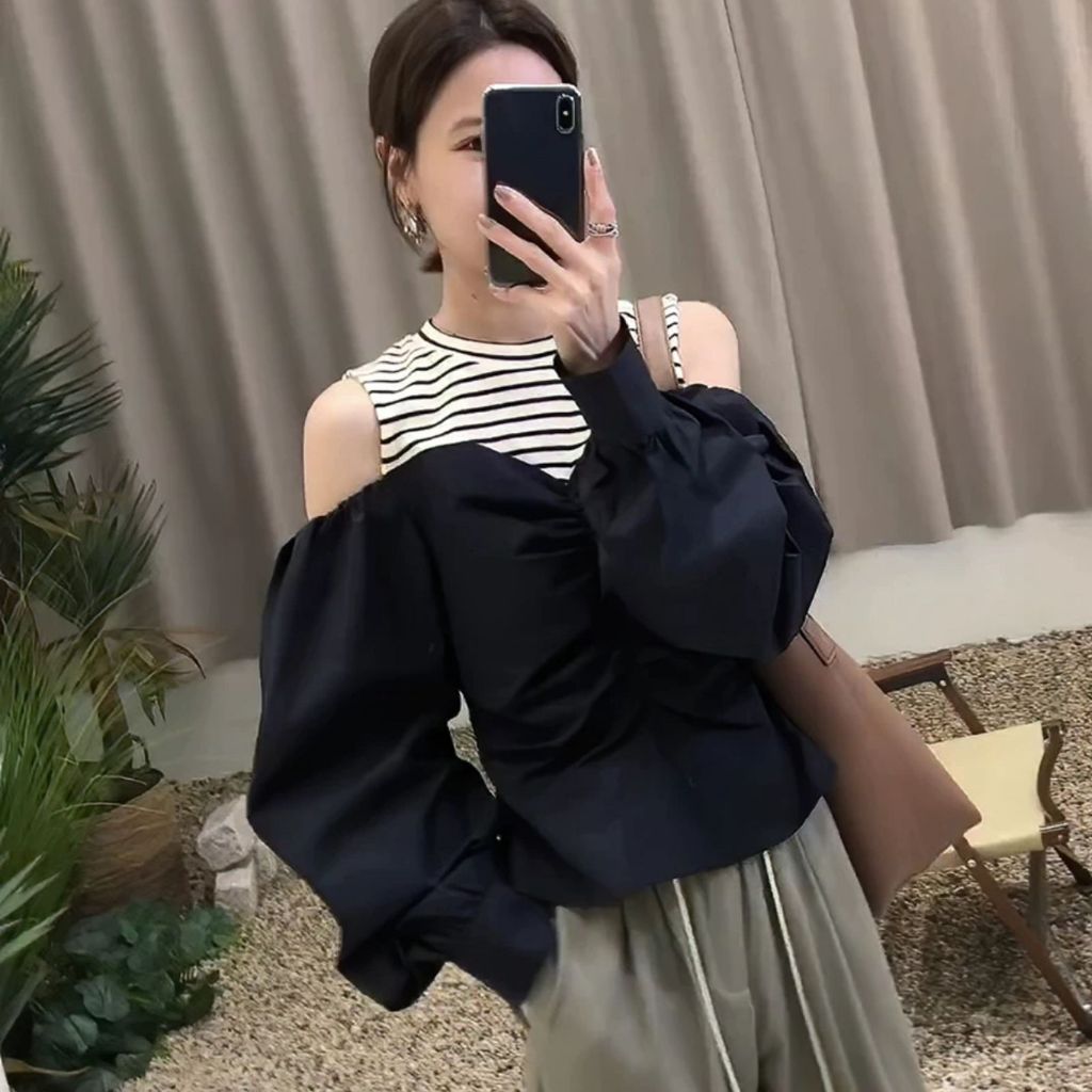 DAFASHIONWANITA / Baju / Atasan Blouse Wanita Korean Style / Baju  Atasan Wanita Korean Style / Baju