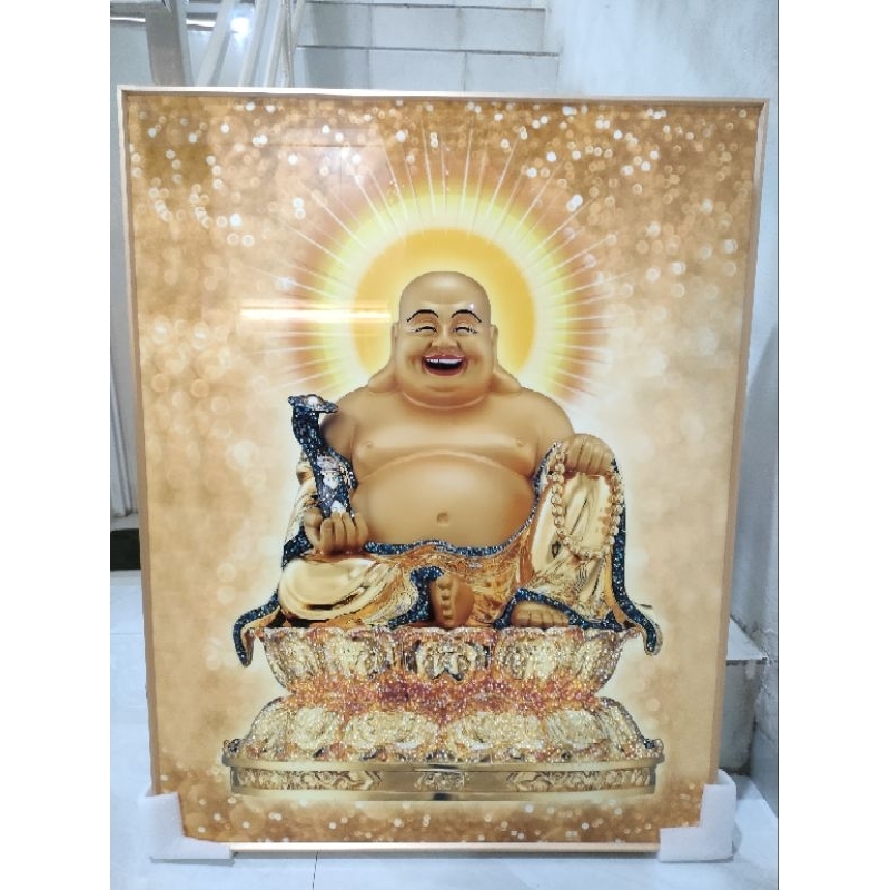 lukisan buddha porcelain diamond 5d