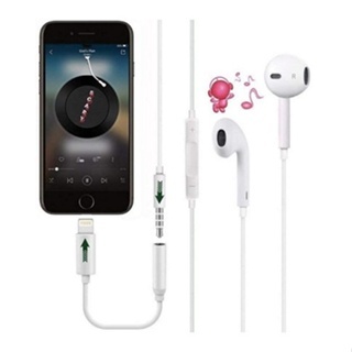 Converter Audio Jack 3.5mm Lightning To Jack Female 3.5mm