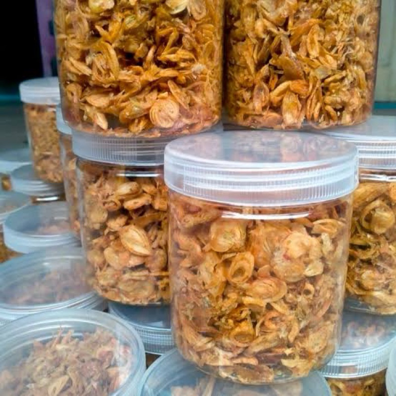 

Bawang Goreng Brebes Asli Non Campuran Ubi