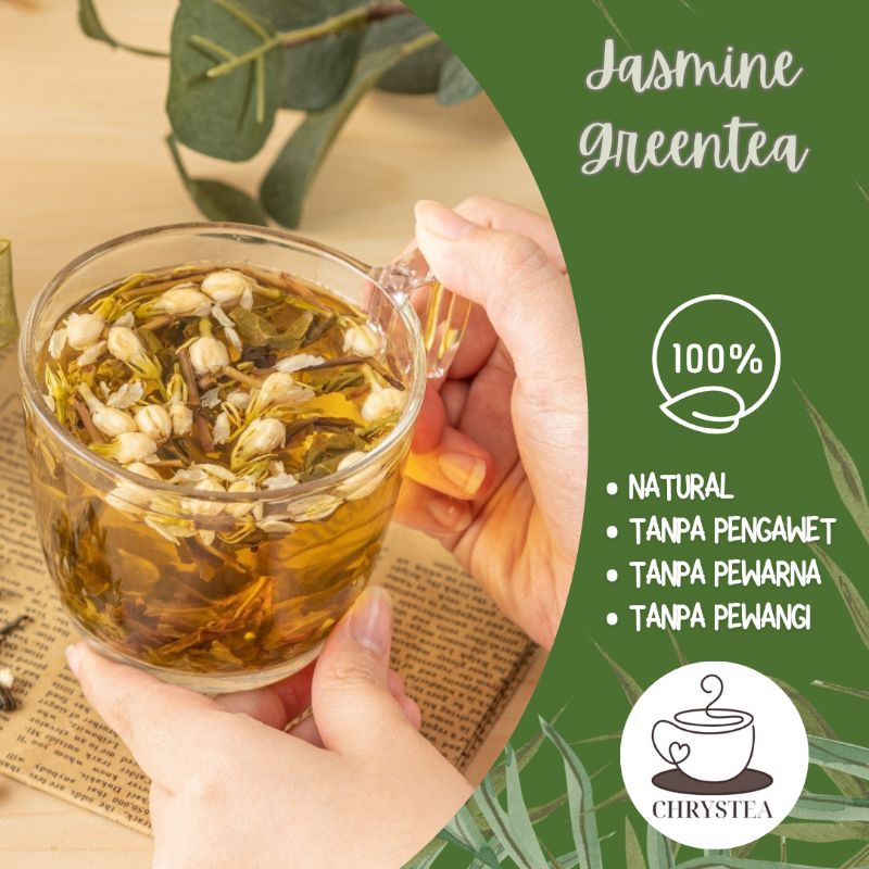 

CHRYSTEA || Jasmine Greentea Sachet 10gr