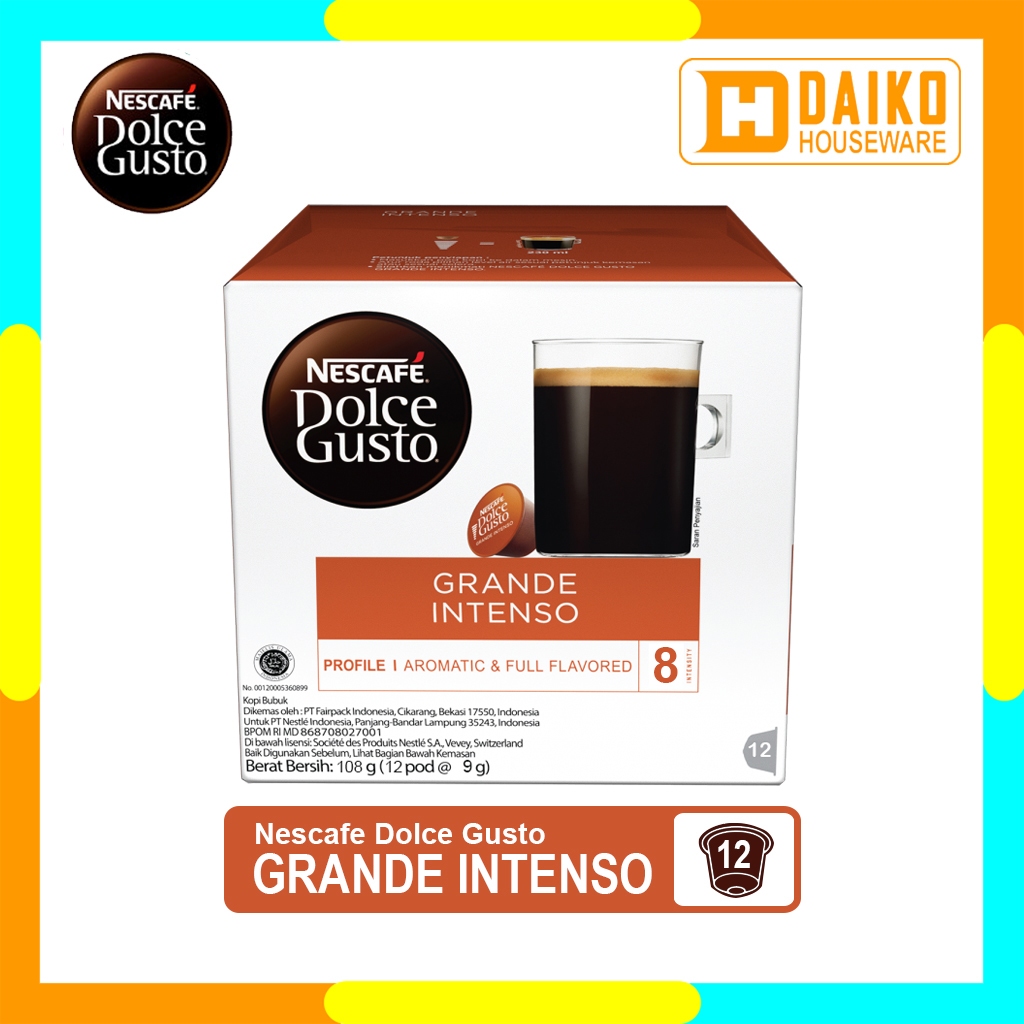 

Capsule NDG Nescafe Dolce Gusto Grande Intenso 1 Box Original Nestle