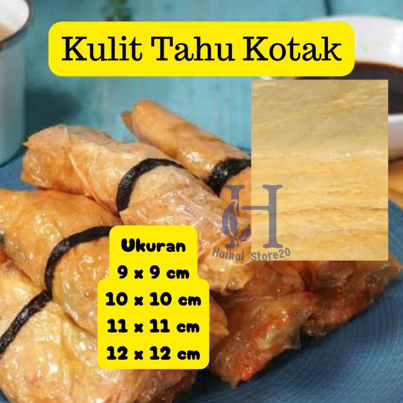 

Kulit Tahu Kotak Buat Dimsum E Kado Halal