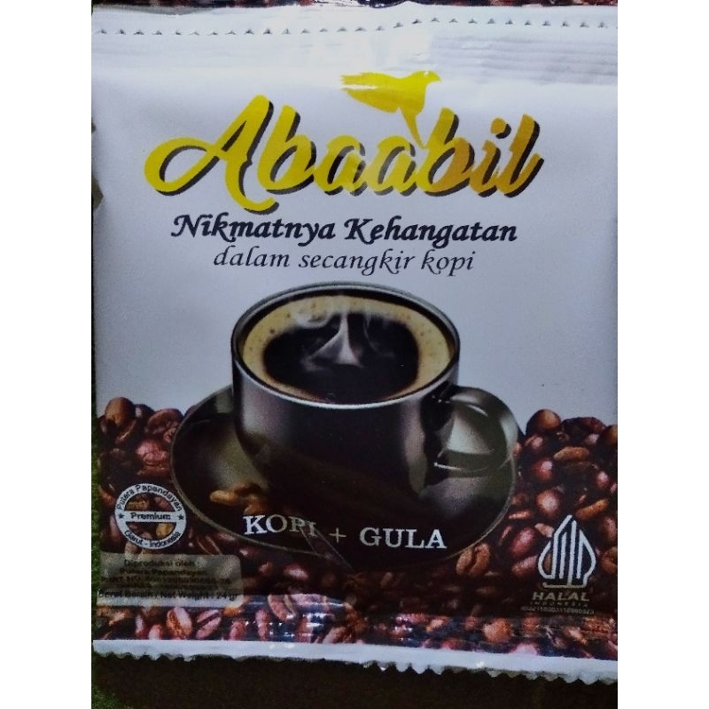 

KOPI HITAM ABABIL sachet/renceng