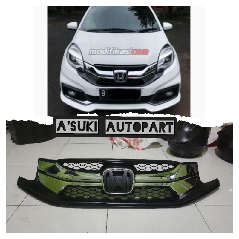 Grill bemper depan Honda Mobilio rs 2015