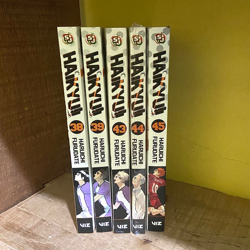 HAIKYUU ENGLISH INGGRIS MANGA KOMIK VIZ MEDIA