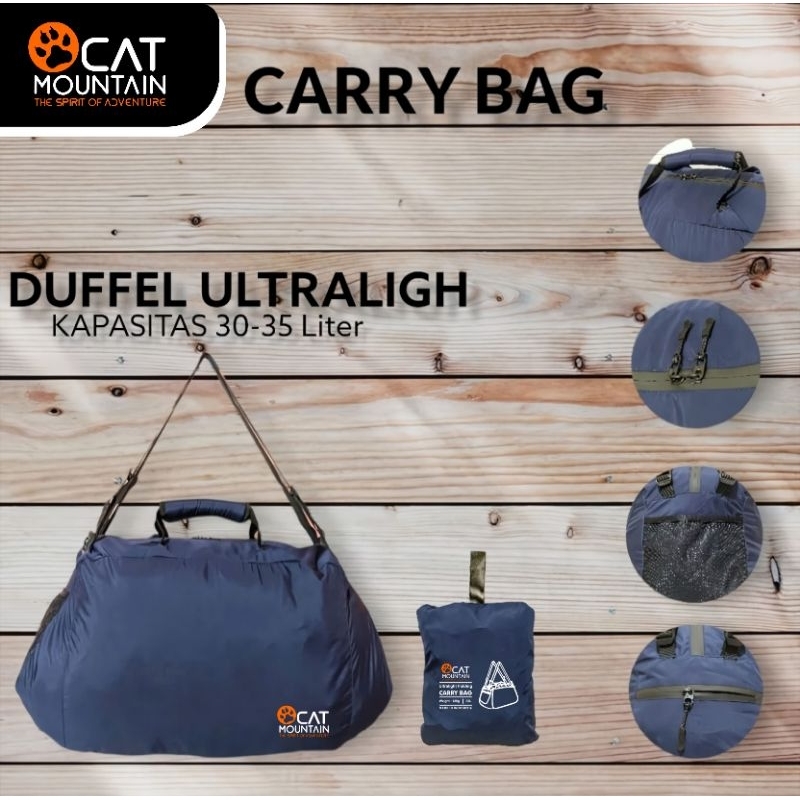 traveling lipat ultralight tas traveling lipat ultralight waterproff / tas duffel bag / tas lipat ul