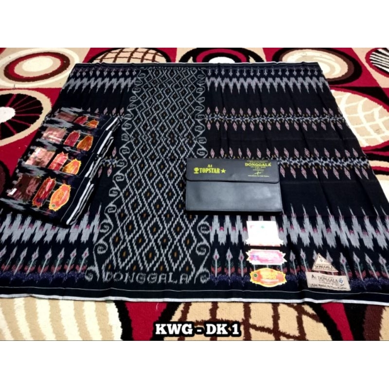 COD / SARUNG DONGGALA S90 GOYOR TYPE KWG BAHAN MESRES ori by DONGGALA (D)