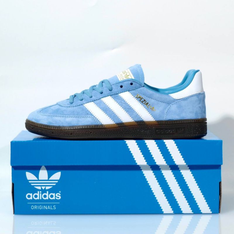 Adidas Handball Spezial Shoes Ice Blue Unisex 100% Original BD7632