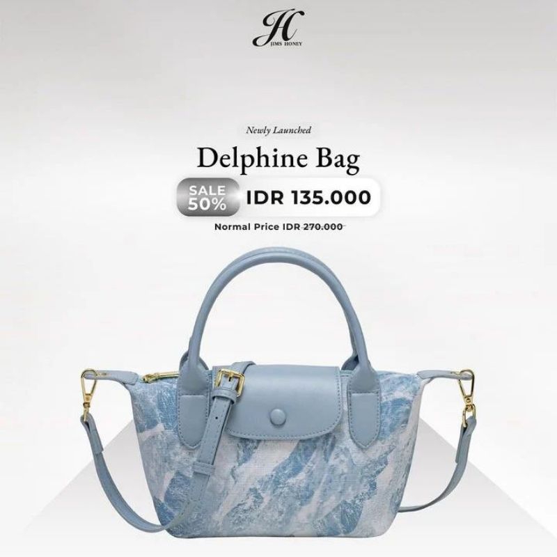 DELPHINE BAG JIMSHONEY | JIMSHONEYBANJARBARU | TAS SELEMPANG WANITA TERBARU | ORIGINAL JIMS HONEY 10