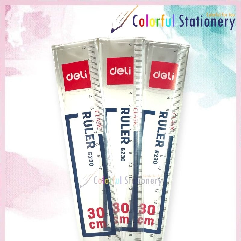 

Mistar / Penggaris 30Cm Deli(Pcs)
