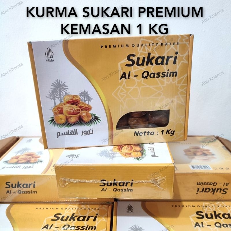 

Kurma Sukari Premium 1Kg Al Qasim Sukkari Madinah Premium Amira Kurma Sukari Al Qassim Madu 1 kg