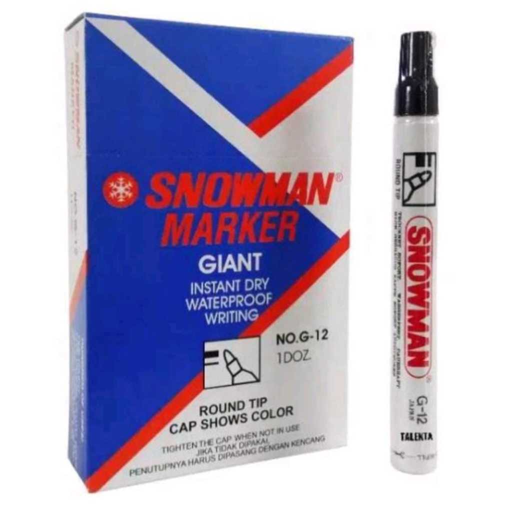 

SPIDOL PERMANENT MARKER SNOWMAN G12