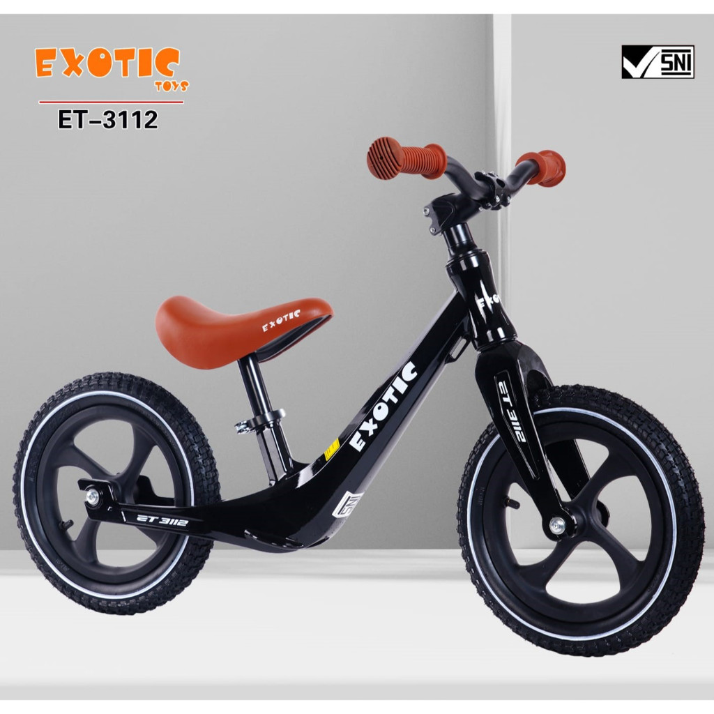 EXOTIC ET-3112 Sepeda Keseimbangan Anak Balance Bike Push Bike