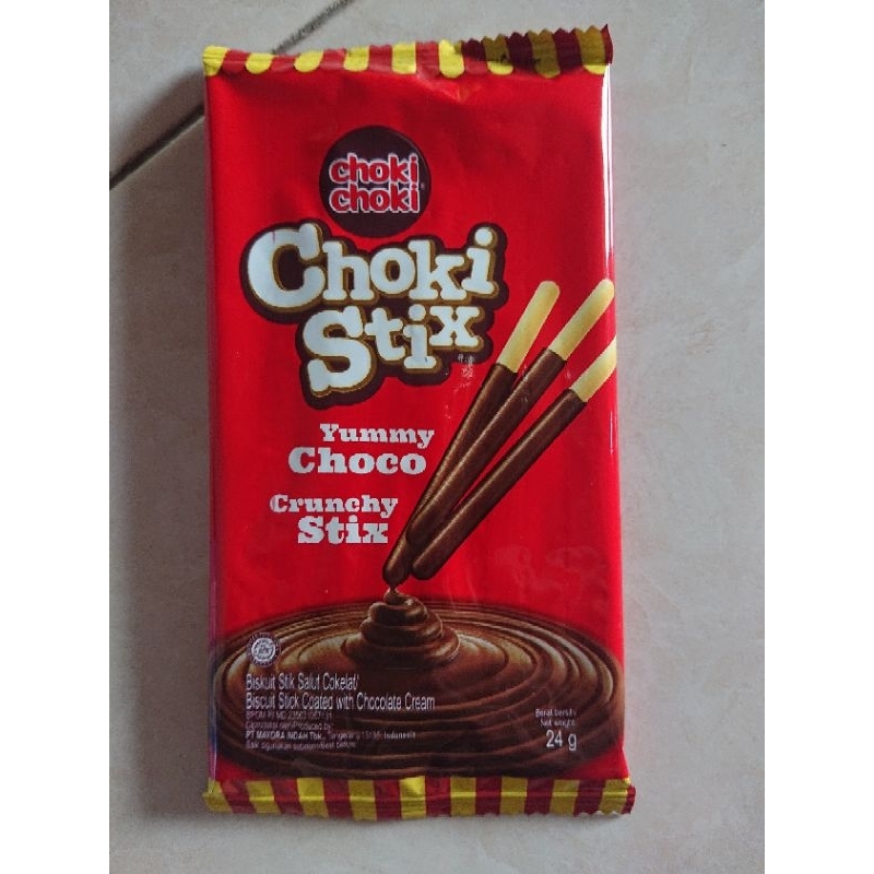 

CHOKI CHOKI COKLAT / BISKUIT RASA COKLAT @24gr isi 12pcs