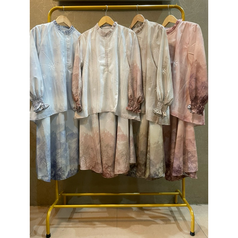 READY FROZEN SET ROK BAHAN SATIN SILKY