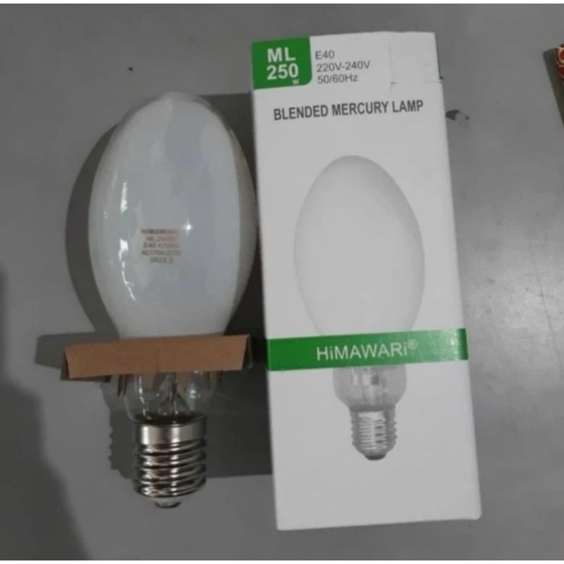 Lampu Mercury HIMAWARI ML 250Watt e 40 cahaya