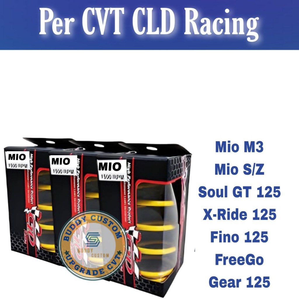 Per CVT CLD Mio M3 S Z Soul GT 125 1500 RPM  -Per CVT Fino 125 FreeGo Gear 125 1500 RPM