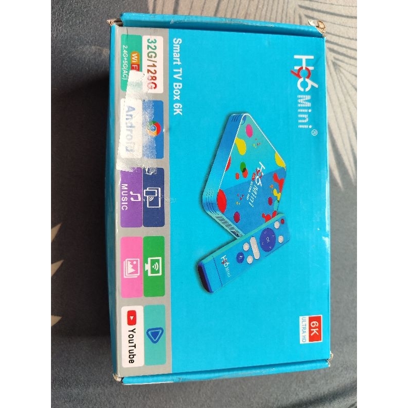 Smart Tv box 6k H96 mini