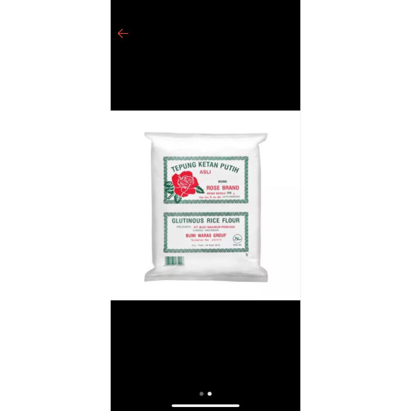 

tepung ketan rose brand