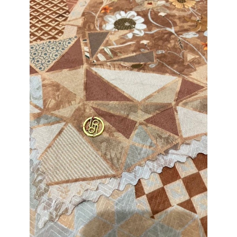 Bundling Jilbab Rahina dan Blazer warna denim