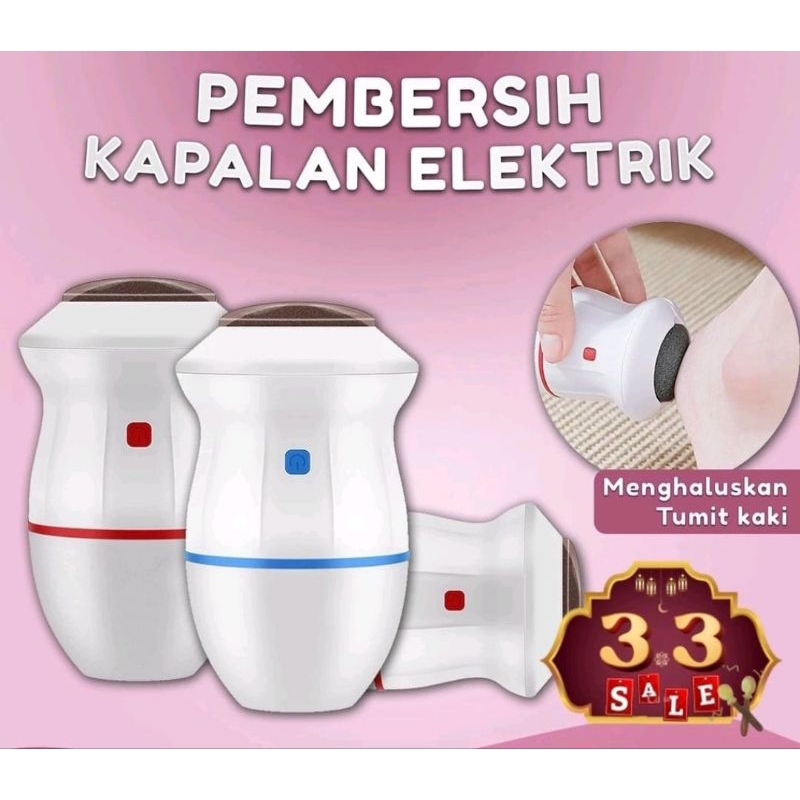 Pembersih Tumit 2000 rpm Penghilang Kapalan Penghalus Perawatan Kaki