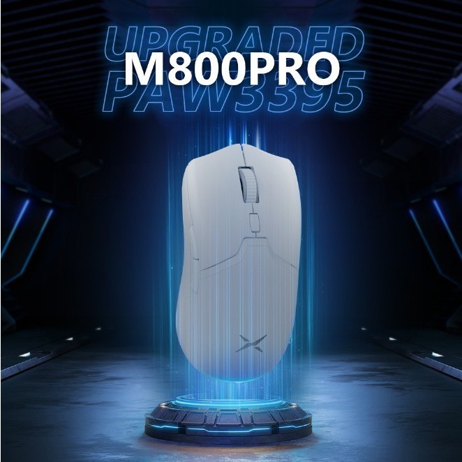 DELUX M800 PRO Wireless Gaming Mouse with PAW 3395 Sensor