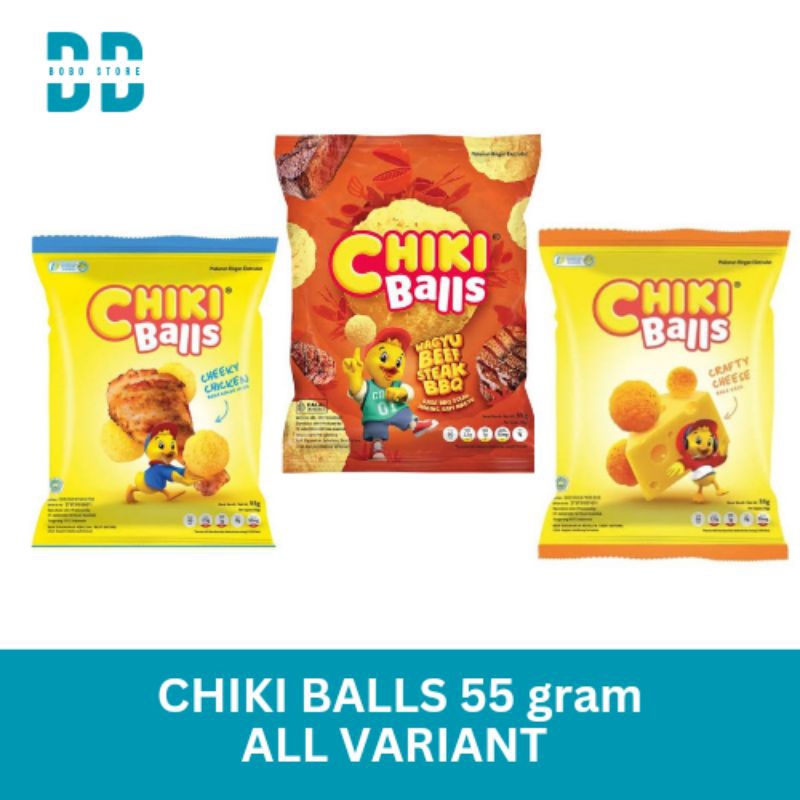 

Chiki Balls All Variant Snack 55 gram