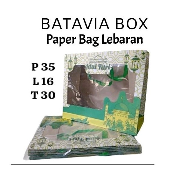 

Paperbag Lebaran/gift bag/ uk 35 x 16 x 30 cm