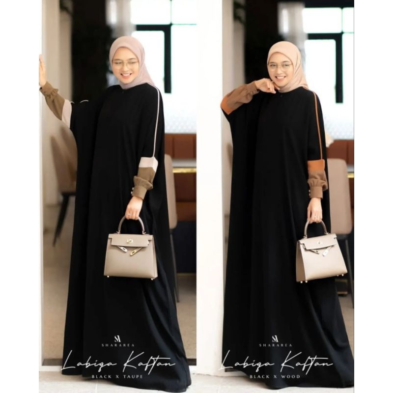 LABIQA KAFTAN DRESS by SHARAREA | Gamis cantik simple elegant