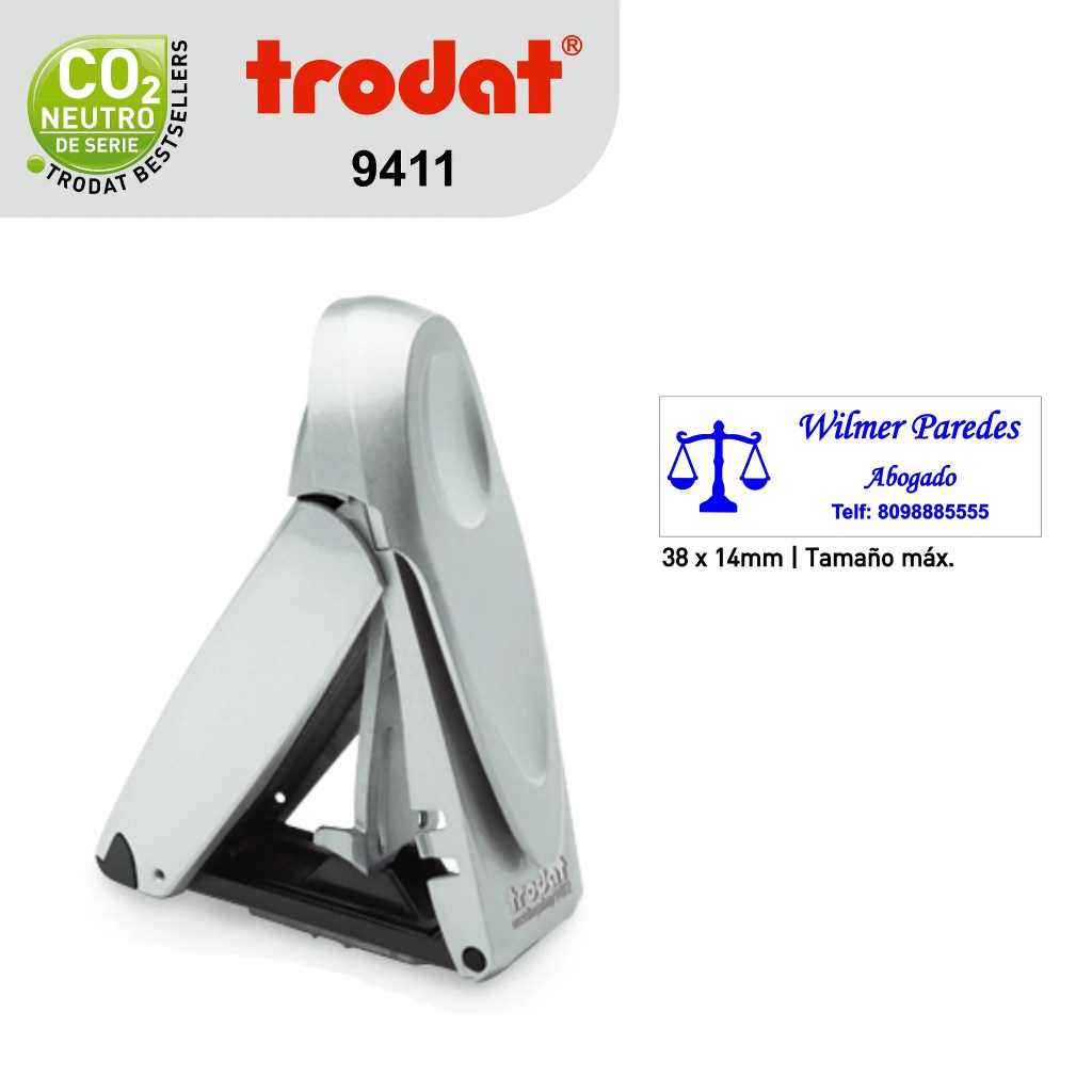 

Stempel Trodat Pocket 9411 + LETTER