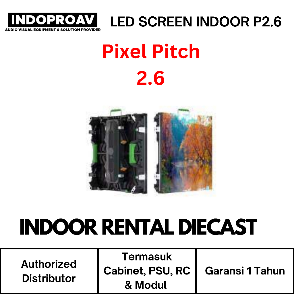 VIDEOTRON INDOOR RENTAL DIE CAST P2.6