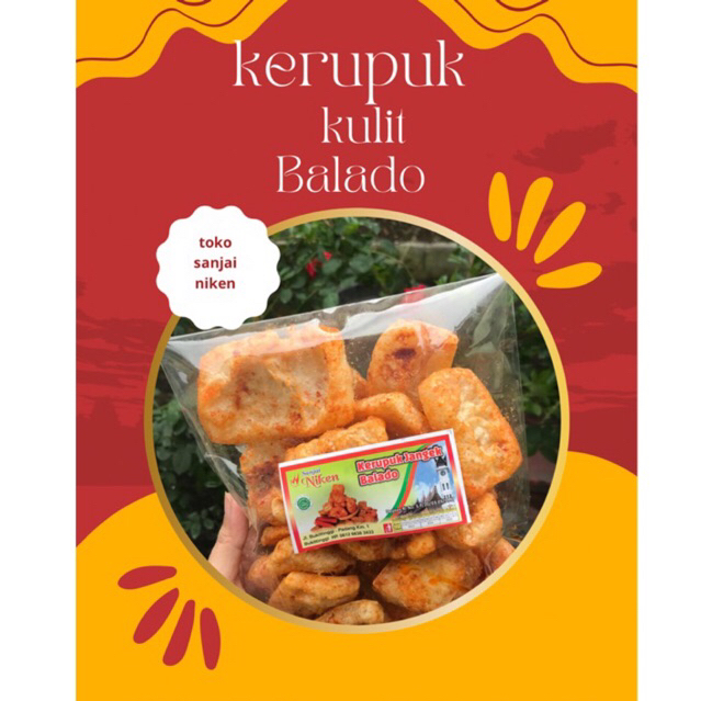 

Kerupuk kulit balado