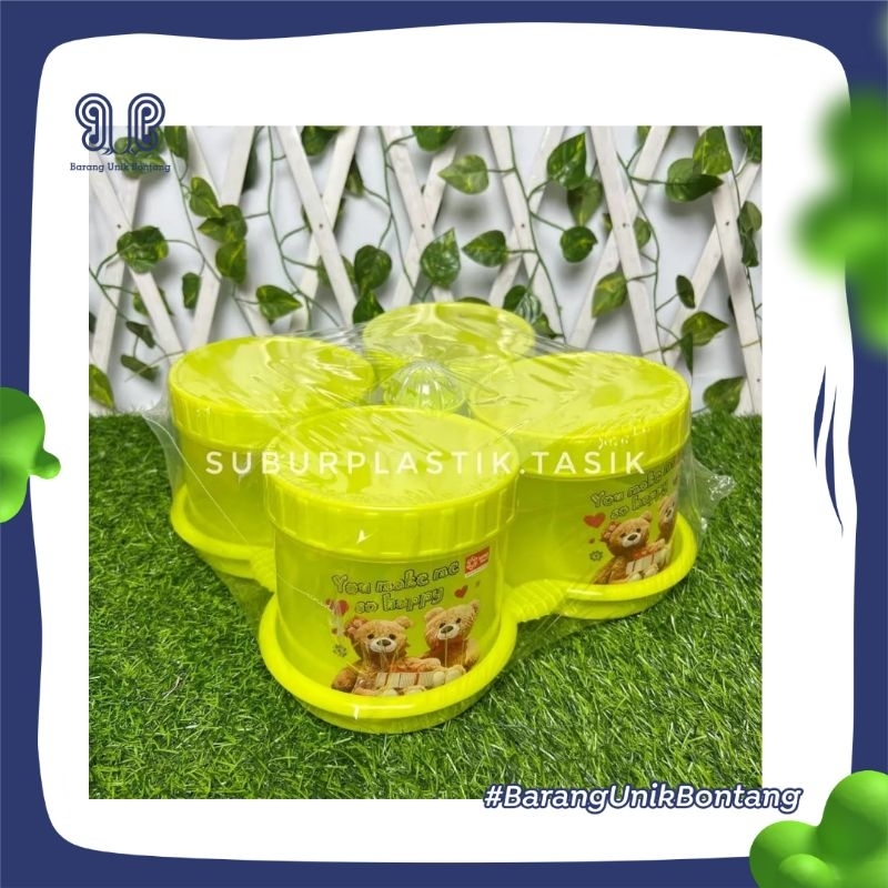 TOPLES SET GRANDE KECIL/ TOPLES LEBARAN MINIMALIS PLASTIK