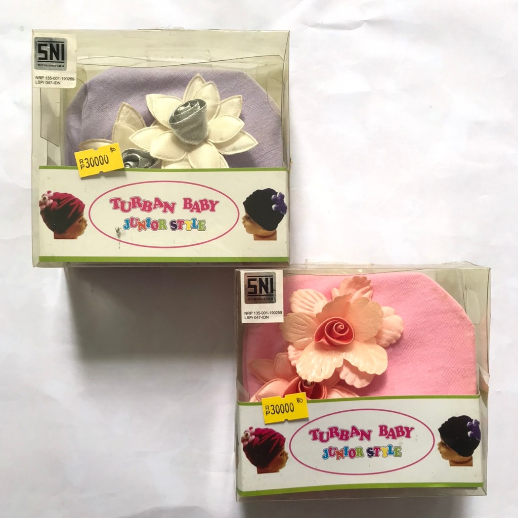Turban Bayi 0 6 Bulan | Turban Bayi Newborn Pita Bunga