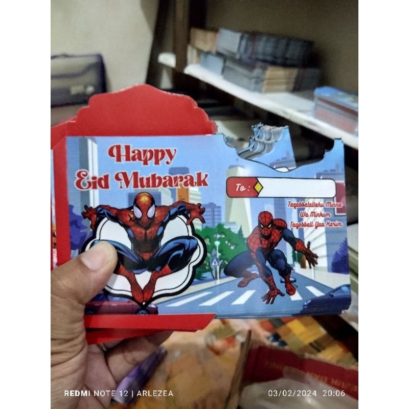 

Amplop lebaran lembaran 1.000 lembar( belum di lem)