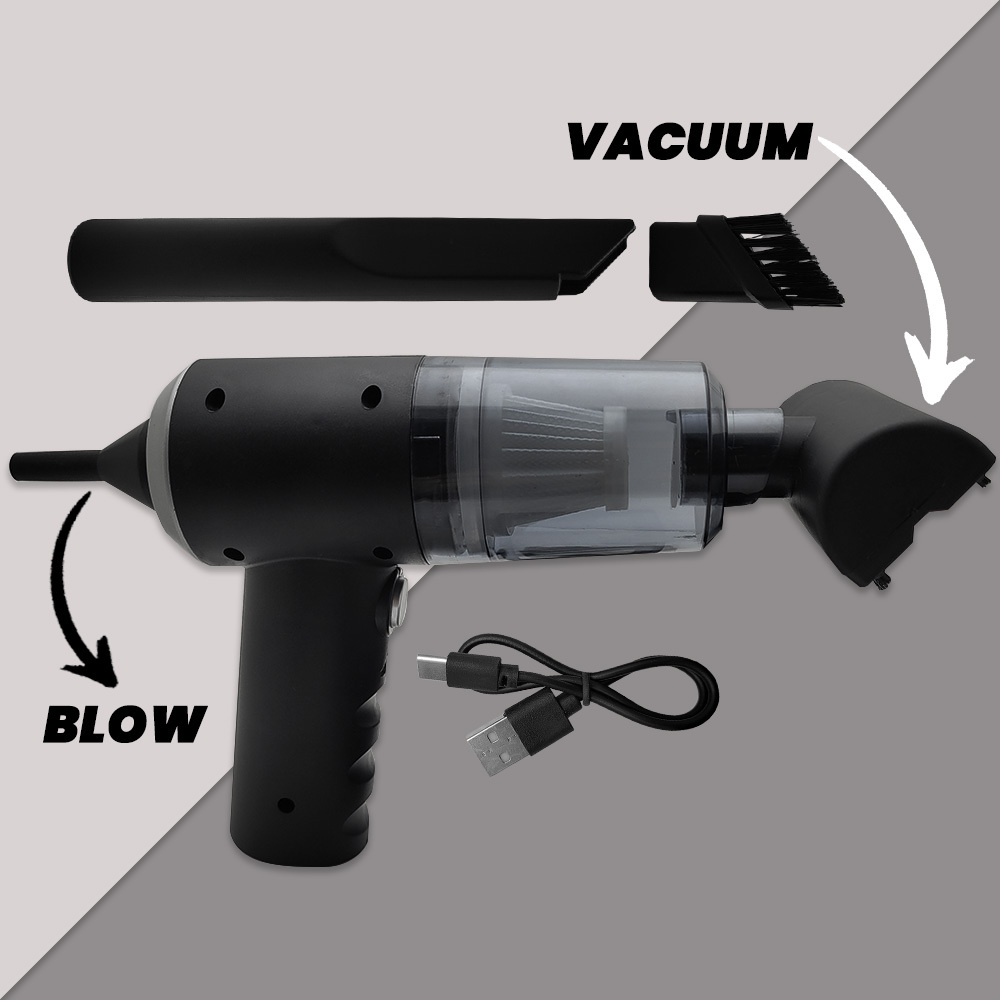 NEW PORODUK VACUUM CLEANER BJ107 - VACUM 3 IN 1 VACUUM, BLOW / TIUP DAN SEDOT - WIRELESS DAPAT DI