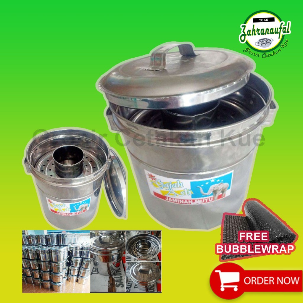 DANDANG CILOK / BAKSO TUTUP BIASA ANEKA UKURAN BAHAN STAINLESS