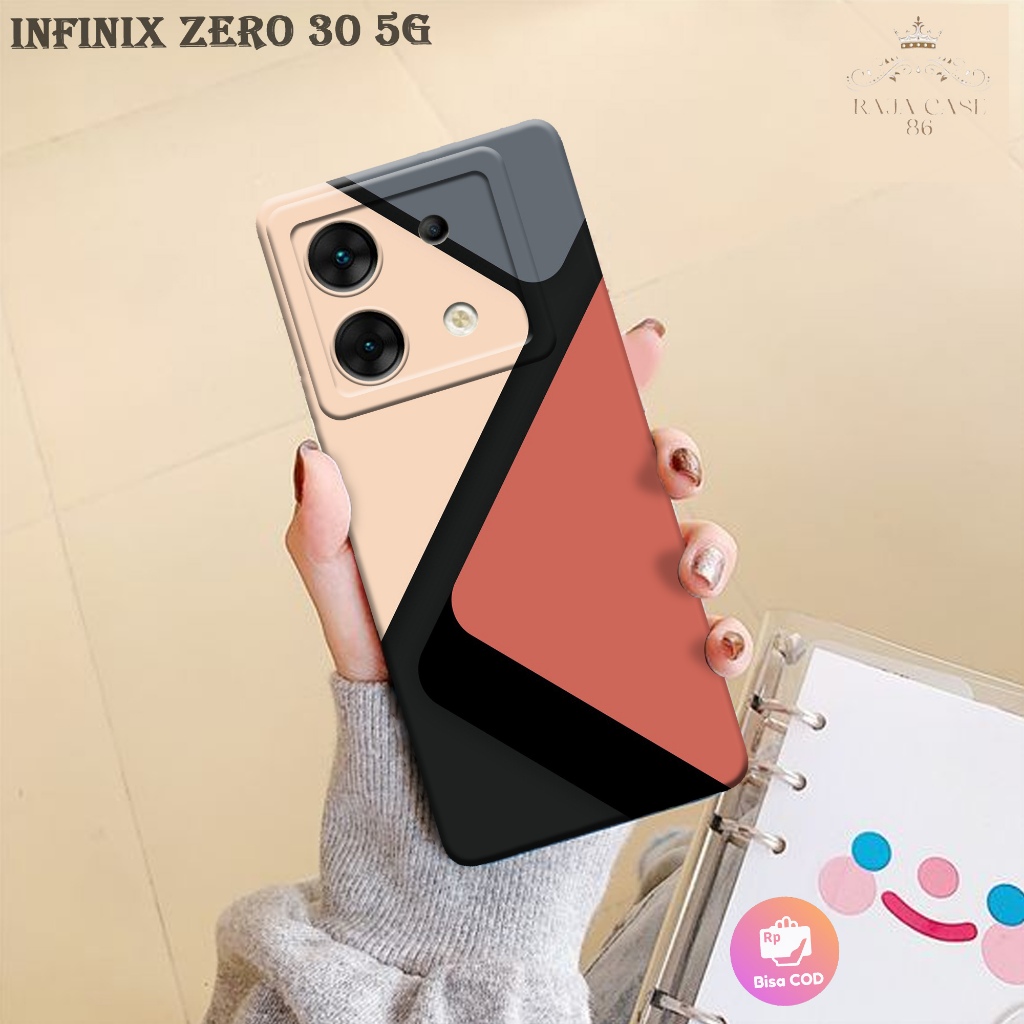 Case Infinix Zero 30 5G Terbaru - Rajacase - casing hp Zero 30 5G - Motif case Abstrak - Pelindung h
