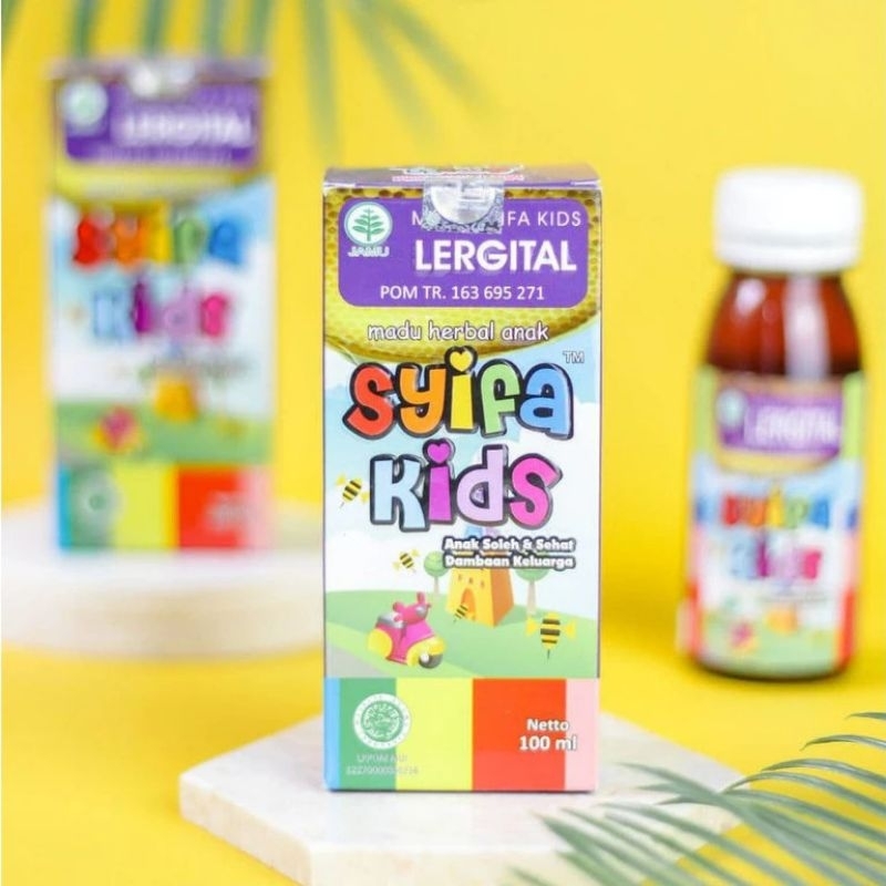 Syifa kids lergital madu anak gatal gatal alergi ringankan gatal HIU