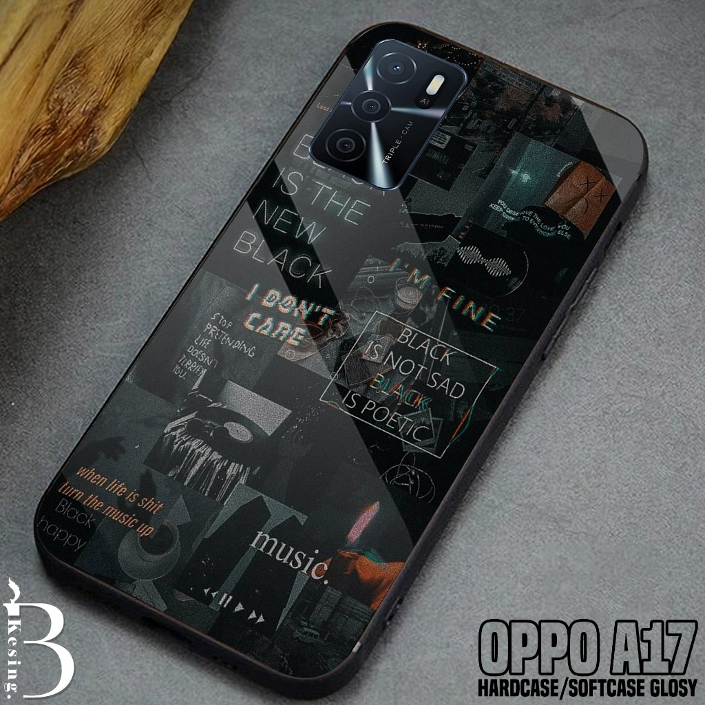 Case Oppo A16 - Casing Hp Oppo A16 Motif AESTH - Silikon Hp Oppo A16 - Kesing Hp Oppo A16 - Softcase Kaca - Pelindung Hp - Kondom Hp Oppo A16 - Mika Hp - Cover Hp - Softcase Hp - Cassing Hp - Case Terlaris