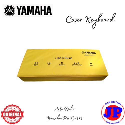 Cover Keyboard Penutup Debu Yamaha Psr E373 Original E-373
