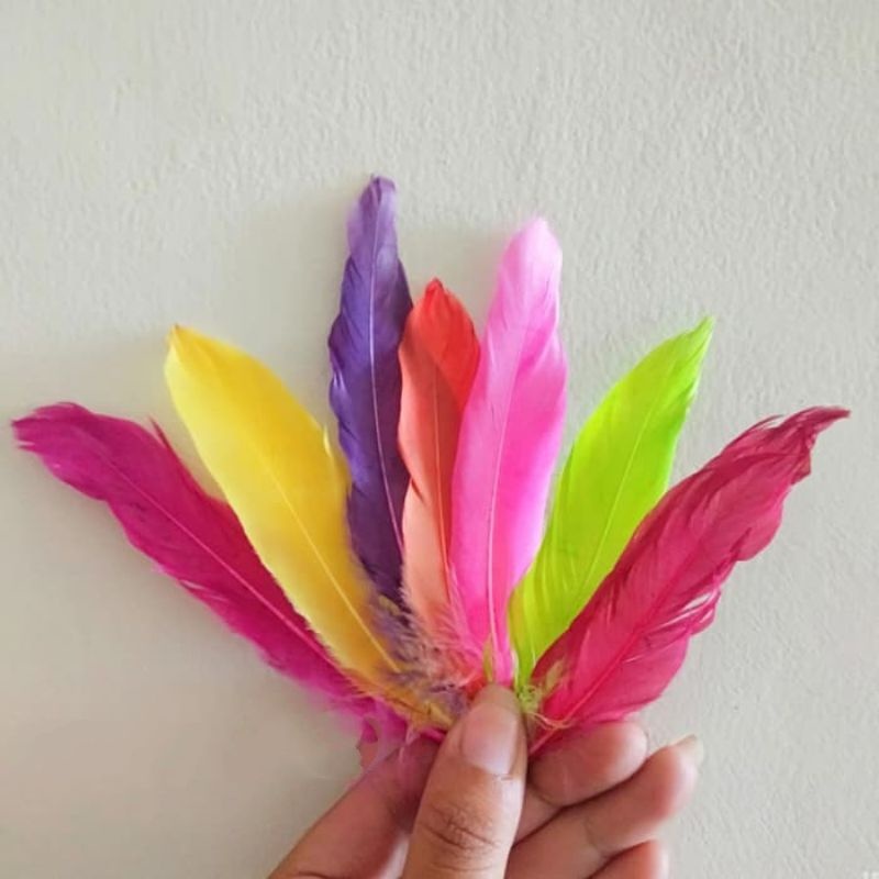 READY AKSESORIS WANITA ANTING MURAH KALUNG FASHION HIASAN KEPALA TARI ADAT  / BULU AYAM