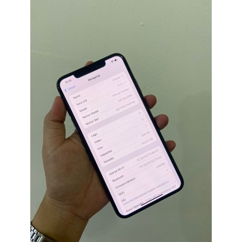 iPhone Xsmax 256gb