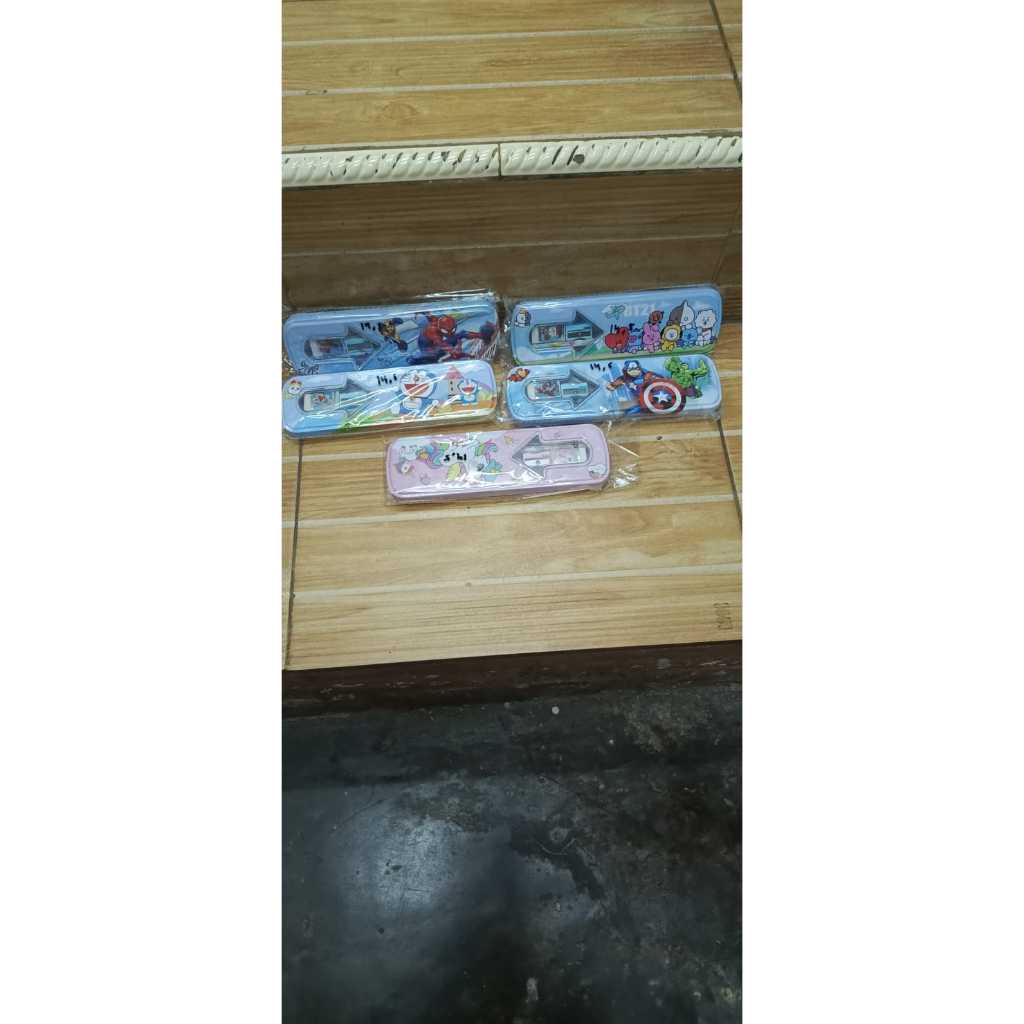 

mainan anak tempat kotak pensil kaleng