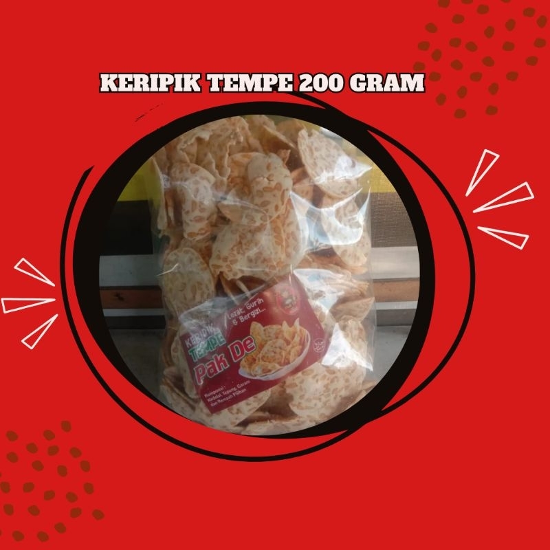 

KERIPIK TEMPE 200 GRAM