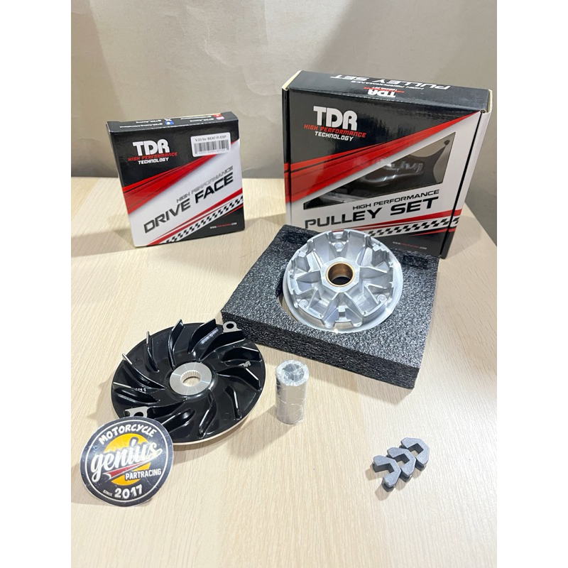 Pulley Set TDR Beat Fi -Beat Esp - Scoopy Fi - Scoopy Esp Original