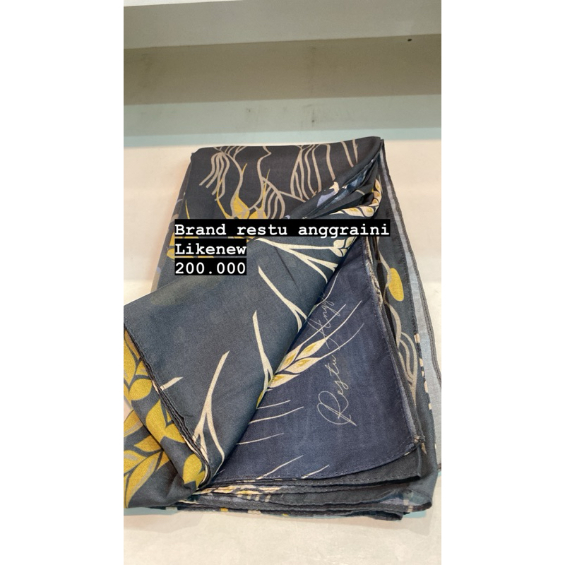 restu anggraini preloved scrft