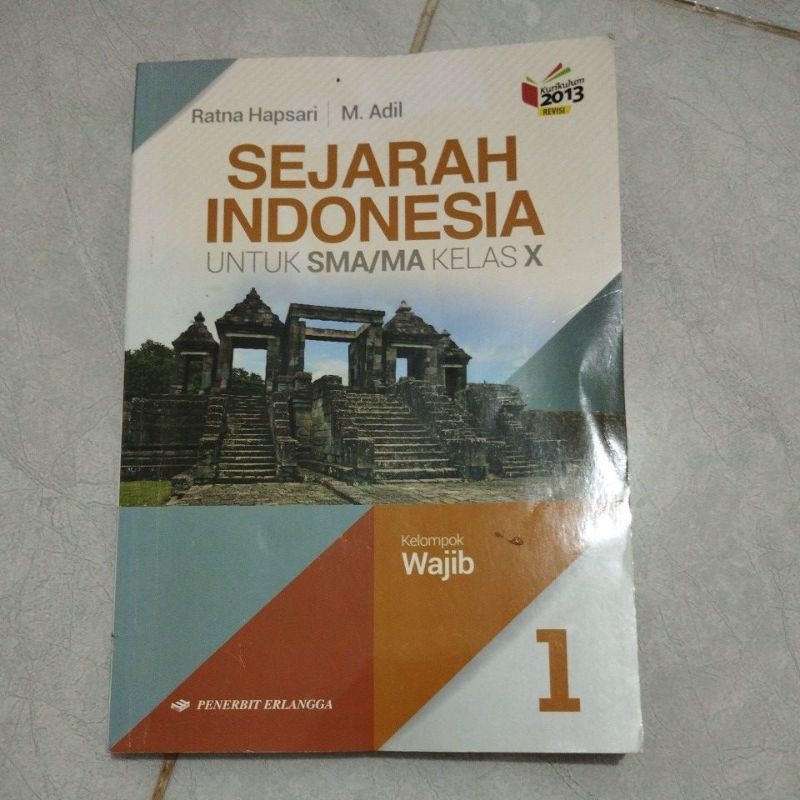 Buku Sejarah Indonesia Erlangga