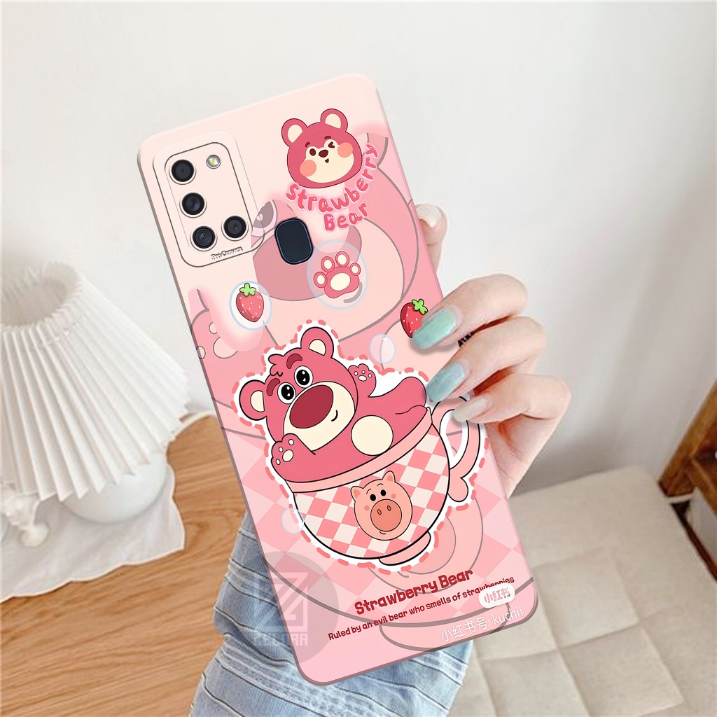 Case Samsung Galaxy A21S - Fashion Case Kartun - Softcase Samsung Galaxy A21S - Casing Samsung Galax